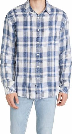 Rails Havana Shirt In Indigo/white