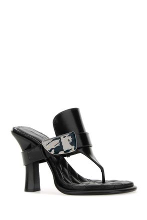 Burberry 8085544 A1189 Black Sandali Sandal