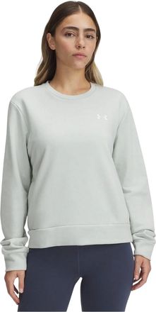 Under Armour Dames/Dames Rival Badstof Sweatshirt (Groen)