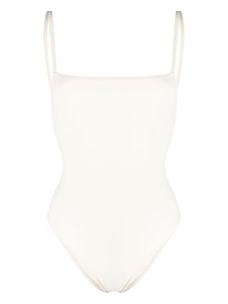 Lido Badpak met spaghettibandjes - Beige