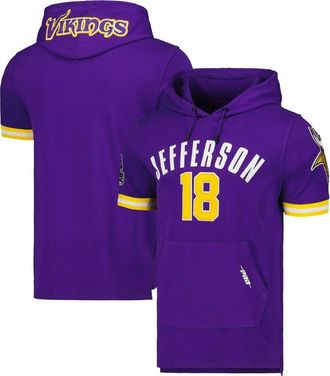 Pro Standard Mens Pro Standard Justin Jefferson Purple Minnesota Vikings Player Name & Number Hoodie T-Shirt at Nordstrom, Size Xx-Large
