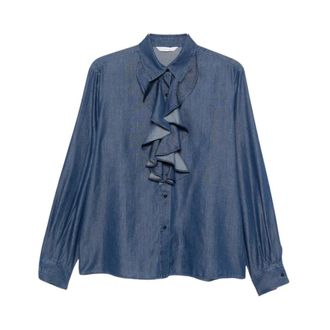 Xacus Shirts - female - Xacus - Shirts - Blue - L - Blouses & Shirts