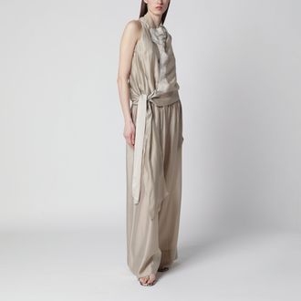 Entire studios Top fluido color champagne