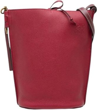 Loewe Bolso Cubo Pre-owned - Pre-owned - Mujer - Rojo - ONE SIZE