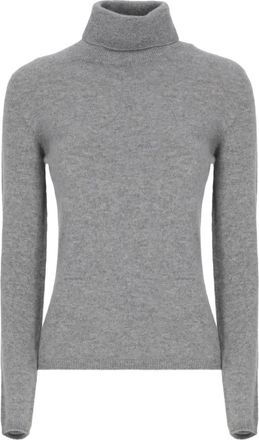 VANISÉ turtleneck ribbed-trim sweater - Grey