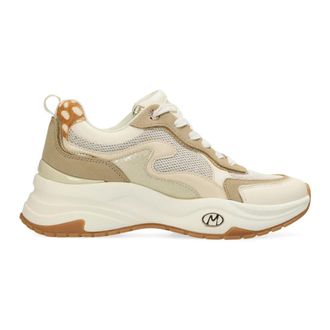 Mexx Schoenen, Dames, Beige, 39 EU, Leer, Mexx Mi 001001061W-2614 Beige / Off White