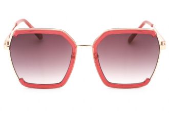 Guess GF0418 Oversized Gradient Sunglasses - Bordeaux