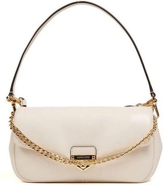 Michael Kors Soho Small Convertible Crossbody Bag - Dames - Schoudertassen - Beige - ONE Size - Tassen