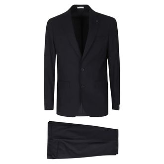Breras Milano Vestido de lana Sallia - Suits - Hombre - Azul - 2XL