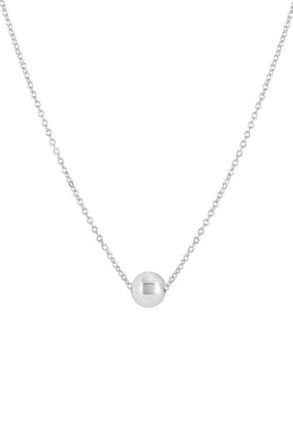 Set & Stones Reina Bead Necklace in Silver at Nordstrom