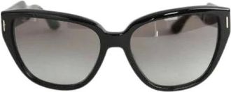 Miu Miu Pre-owned Accessories, female, Black, Size: ONE SIZE Pre-owned Plastic Sunglasses