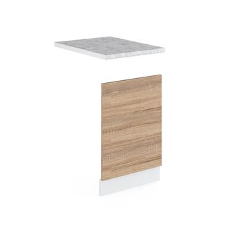 Vicco Panel Frontal R-line, Sonoma, 45 Cm, Et M&aacute;rmol