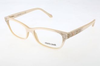 Roberto Cavalli White Acetate Glasses Womens (Frames)