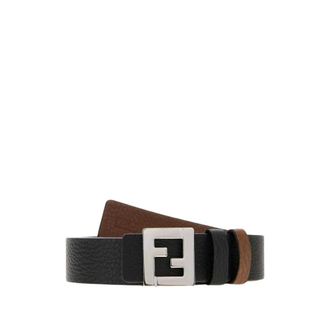 Fendi Accessoires, Heren, Zwart, 110 CM, Leer, Cintura Rev PS3