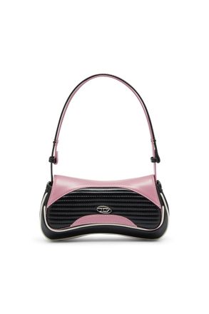Diesel Play - Clutch with colour-block design - Clutches - Woman - Multicolor