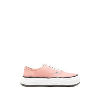Miharayasuhiro Sneakers, male, Pink, Size: 11 US Baker 26 OG Sole Leather Low-top Sneaker