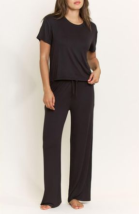 Honeydew Intimates All American Pajama Set in Black at Nordstrom, Size X-Large