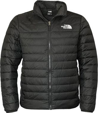 The North Face Flare Puffer Jacket Mens Black 550-Down Full Zip JAX1963