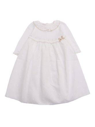 Paz Rodriguez Abito lungo in maglia neonato Lino