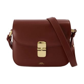 A.P.C. Grace kleine hobotas A.P.C. Hazelnoot leer