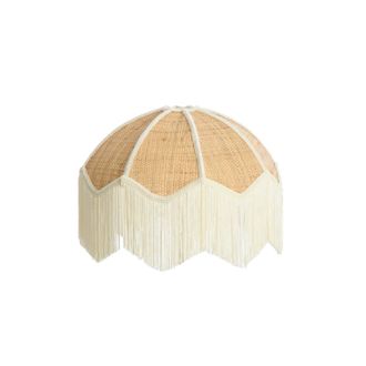 Light & Living Light & Living - Pantalla De L&aacute;mpara - Malacia - Beige - Rafia