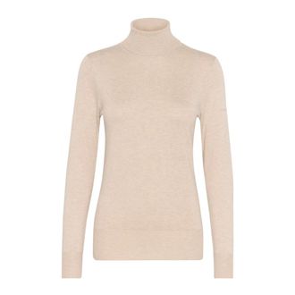 Kaffe Astrid Roll Neck - - Knitwear - Donna - Beige - L