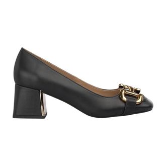 Alma En Pena Pumps, female, Black, 8 UK, Heeled Shoe with Metal Stirrup