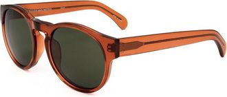 Linda Farrow DRIES VAN NOTEN DVN23 C6 Mens Sunglasses Brown Size 52