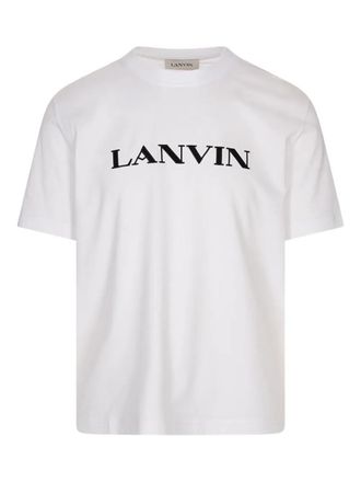 Lanvin Cotton T-Shirt With Logo