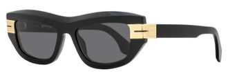 Palm Angels Womens Claire Cat Eye Sunglasses PERI10E 1007 Black 53mm