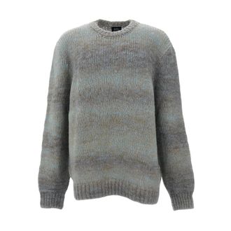 A.P.C. Marcos Pullover - - Knitwear - Uomo - Multicolore - L