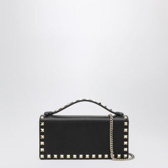 Valentino Garavani Rockstud wallet with black strap