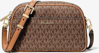 Michael Kors Jet Set Small Signature Logo Camera Crossbody Bag