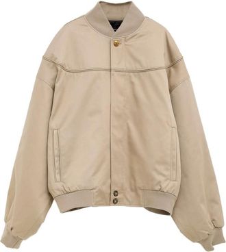 Willy Chavarria Panelled Bomber Jacket