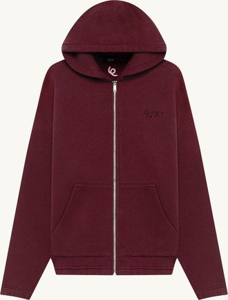 Autry FELPA A ZIP CON CAPPUCCIO CHANGBIN X AUTRY UNISEX