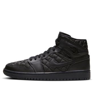 Nike Jordan (WMNS) Air Jordan 1 Mid SE Black Quilted DB6078-001