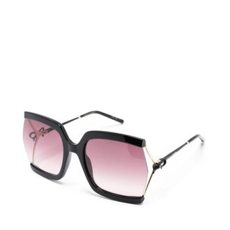 Carolina Herrera Square Sunglasses - female - Carolina Herrera - Sunglasses - Black - 61 MM - Accessories