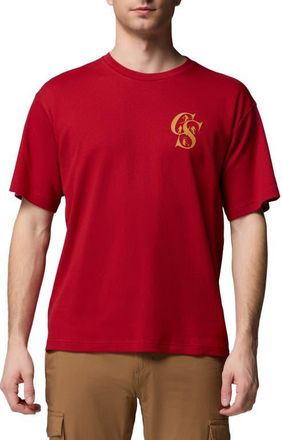 Columbia CSC Heritage Graphic T-Shirt in Red Dahlia Heritage Mini at Nordstrom, Size Xx-Large