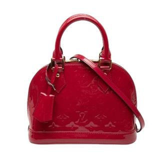 Louis Vuitton Pre-owned Handbags, female, Red, Size: ONE SIZE Pre-owned Alma BB