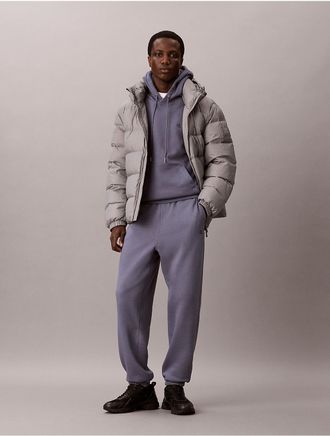 Calvin Klein Jeans Calvin Klein Mens Monogram Fleece Joggers - Blue - 2XL
