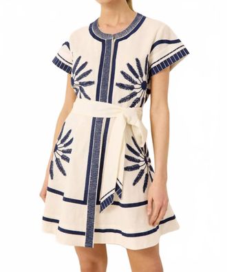 Marie Oliver Sable Mini Dress In Tide