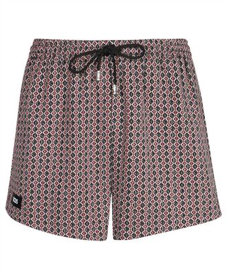 GCDS Bermuda Shorts With All-over Logo