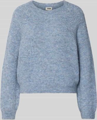 Drykorn Drykorn Strickpullover aus Alpaka-Mix Modell PEMIRI in Hellblau Melange, Größe XL