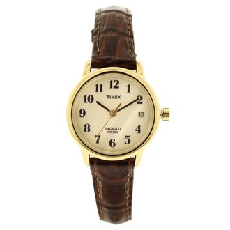 Timex Easy Reader Yellow Dial Ladies Watch T20071