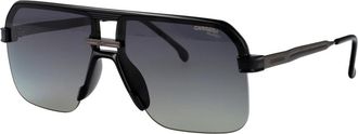 Carrera 1066/S Half-Rim Navigator Zonnebril - Heren - Zonnebrillen - Zwart - 63 MM - Accessoires