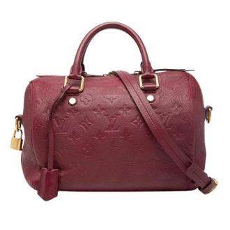 Louis Vuitton Pre-owned Handbags, female, Red, Size: ONE SIZE Pre-owned Speedy Bandouliere 25