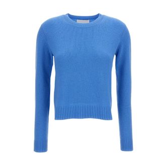 Lisa Yang Mable Jumper - female - Lisa Yang - Cashmere Knitwear - Blue - XS - Knitwear
