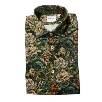 Bagutta Multicolor Cotton Men Mens Shirt