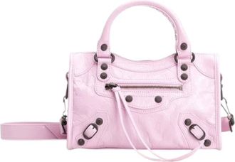 Balenciaga Pink Le City Mini Satchel