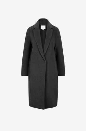 Vince Langer Mantel aus Wolle